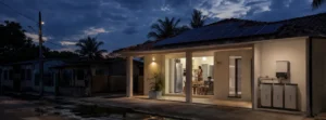 Sistema de energia solar relacionado ao tema: energia solar funciona quando falta energia